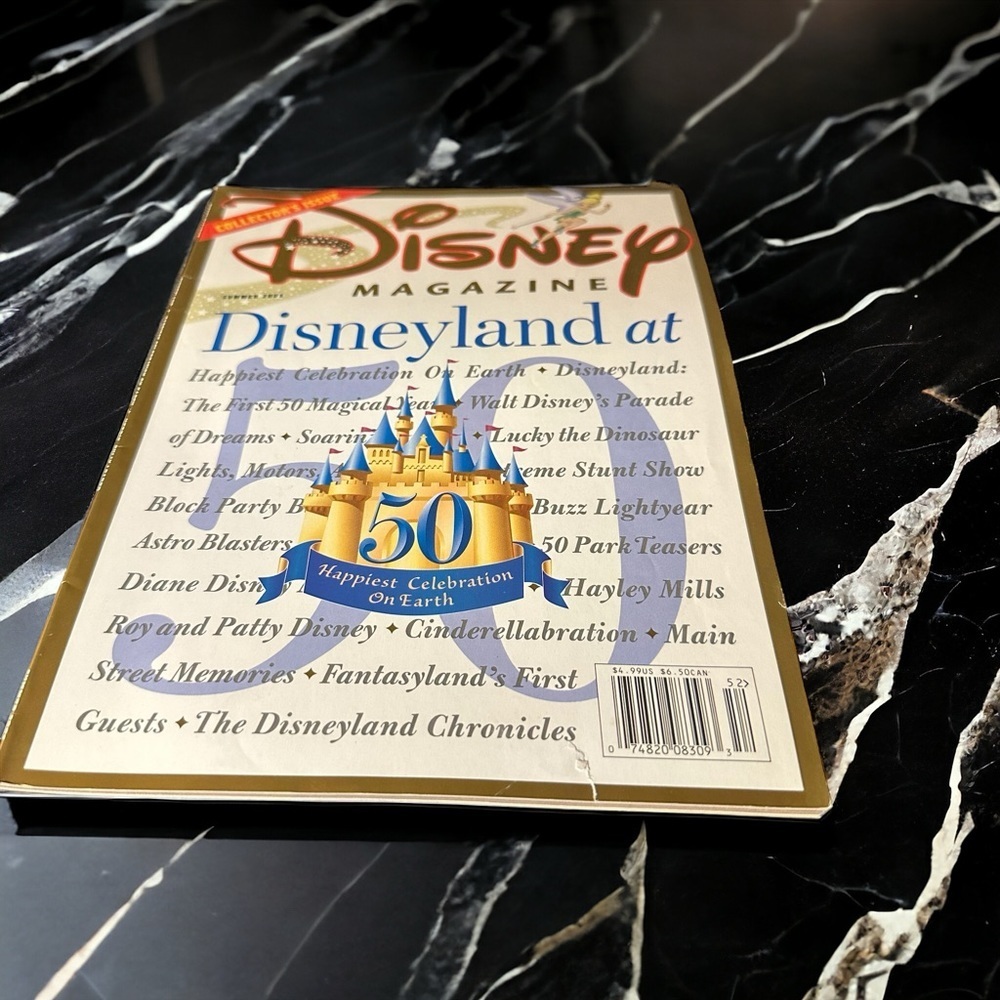 Disney 50th Anniversary Magazine Collectors Issue 2005 Paperback Summer 2005